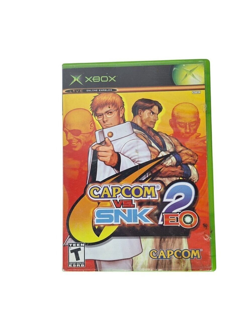 Capcom Vs SNK 2 EO Xbox Game 2003 With Case